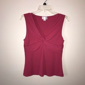 Ann Taylor Loft Pink Blouse Size Medium